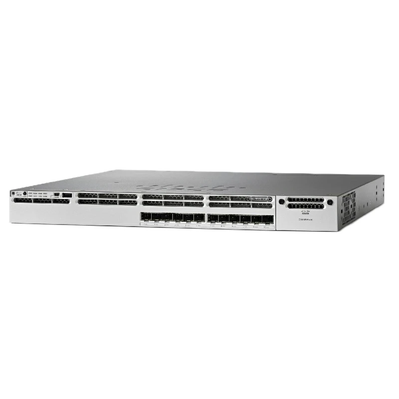 سوئیچ شبکه 12 پورت سیسکو مدل WS-C3850-12XS-S